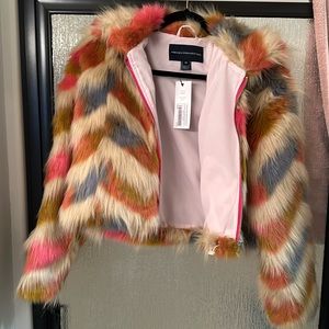 French Connection Dallow Faux Fur jacket